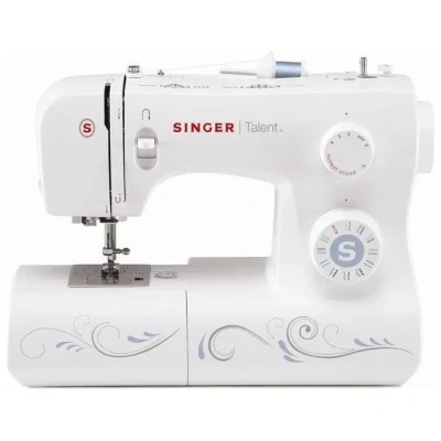 Image de Singer 3323 Machine à Coudre Blanc 8,66 x 13,78 17,72 pouces