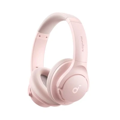 Image de Soundcore Q20i Casque Bluetooth sans fil reducteur de bruit hybride active by Anker, Over Ear, jusqu&#039;à 40 Heures d&#039;autonomie en mode ANC, Hi Res Audio, Basses Profondes,Personnalisation via App