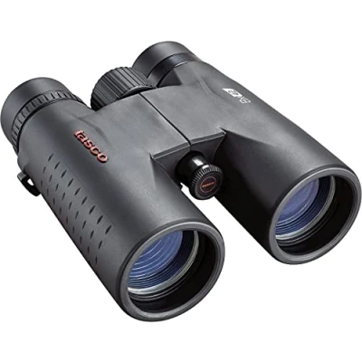 Image de TASCO Jumelles d&#039;Observation pour Adultes Essentials 8x42 Prisme en Toit Noir ES8X42 Sangle Tour de cou Housse rangement Lumineuse