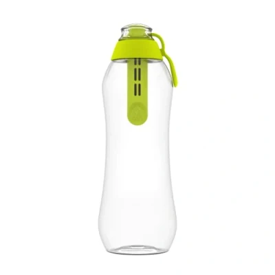 Image de Dafi Gourde Filtrante Soft, 1 Filtre à Charbon Actif 0,7 L le Chlore et autres contaminants Sport Transparente Bouteille Sans BPA Paille d&#039;eau