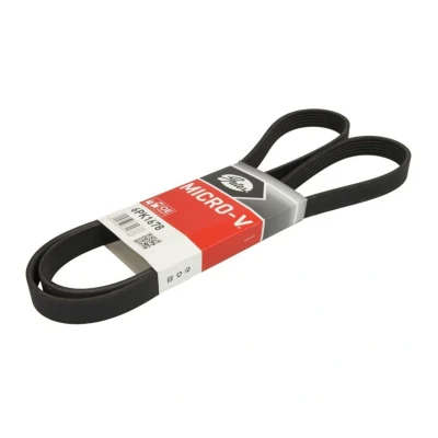 Image de GATES 6PK1678 Courroie Poly V 1678 6 Polyester, EPDM (éthylène propylène diène caoutchouc) RoadMax Value Line VOLVO: 850 Break