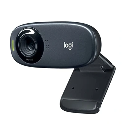 Image de Logitech C310 Webcam HD, 720p/30ips, Appel Vidéo HD Large Champ de Vision, Correction la Lumière, Micro Antiparasites, Skype, FaceTime, Hangouts, WebEx, PC/Mac/Portable/Macbook/Tablette Noir