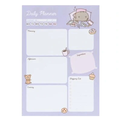 Image de Grupo Erik Bloc Notes A5 Pusheen, Planning Journalier Daily Planner, To Do List, Papeterie de Bureau, Planificateur, Blocs Mémo, Fournitures Scolaires