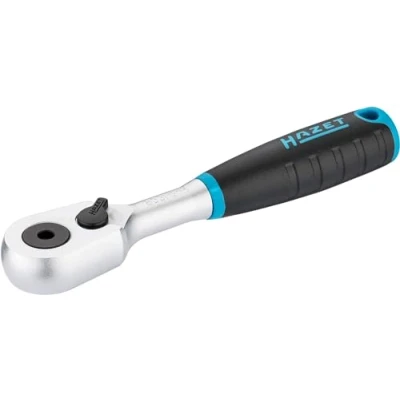 Image de Cliquet réversible à fine denture HAZET 863HPB pour embouts I Sortie : 6 pans 6,3 mm (1/4 pouce), extrêmement résistante Utilisation dans les espaces de montage plus étroits