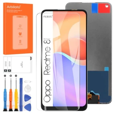 Image de Arbilato Écran LCD pour Oppo Realme 8i / 9i A96 4G, Tactile Remplacement Numériseur Full Assemblée Kits RMX3151 RMX3491 CPH2333