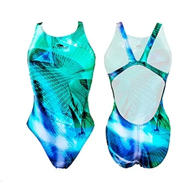 Image de Turbo Light Bas de Bikini Femme, Vert, M