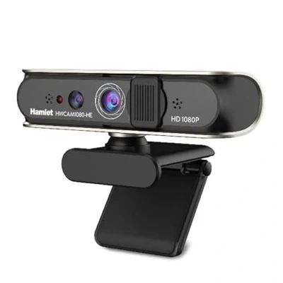 Image de Hamlet HWCAM1080 HE webcam 2 MP 1920 x 1080 pixels USB 2.0 Noir Neuf