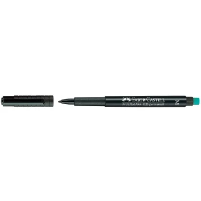 Image de Faber castell Feutre Multimark pour CD/DVD pointe moyenne encre permanente Noir Lot de 10