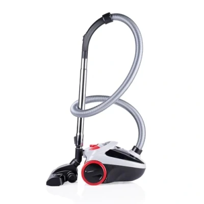 Image de Dirt Devil Aspirateur avec Sac DD2001 filtre HEPA 10 Brosse Combinée et Suceur Plat 800W Gris / Rouge