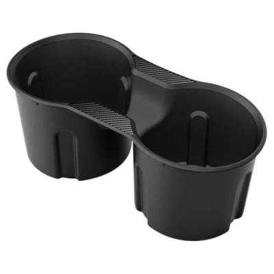 Image de Spigen Tesla Model 3 2021 2023 Y Console Centrale Porte Boisson (Conception à Prise Détendue) Insert pour Accessoires Édition Carbon