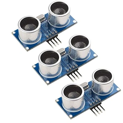 Image de Aihasd 3 pièces HC SR04 Capteur ultrasonique Module de Distance Ultrasonic Sensor Pour Arduino