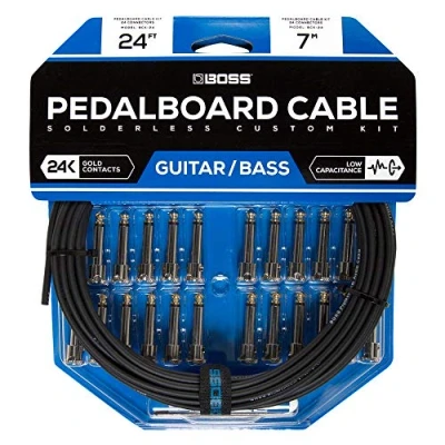 Image de Kit de câble sans soudure pour Pedalboard BCK 24 BOSS, un assemblage simple et rapide, longueur 7 m