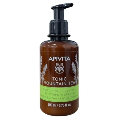 Image de Apivita Tonic Mountain Tea Lait hydratant corporel 200ml