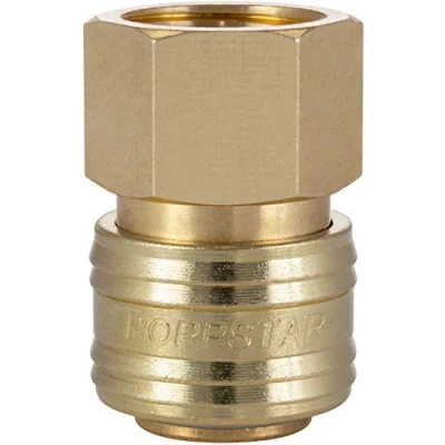 Image de Poppstar Raccord rapide pour air comprimé DN 7,2 avec filetage intérieur de 1/2 pouce le raccordement l&#039;air