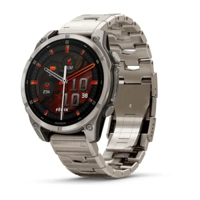 Image de Garmin Fenix Bande en Silicone Graphite et 8 47 mm