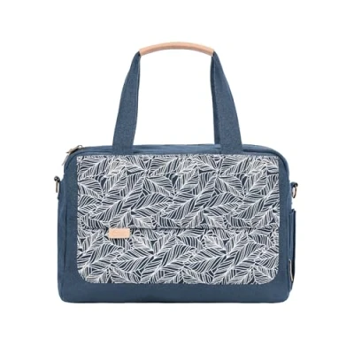 Image de Babymoov Sac à langer Day to Day, Pour le Quotidien, Nombreux Rangements, 2 en 1, Pochette Amovible 3L, 6 Accessoires inclus dont Matelas langer, isotherme, Tétine, 23L, Palm