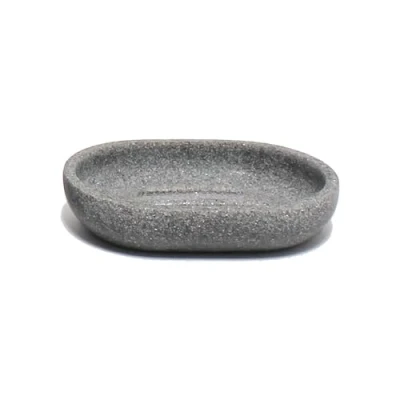 Image de douceur d&#039;intérieur, Porte Savon (12 x 8.5 2 cm) Granite, Polyrésine Unie