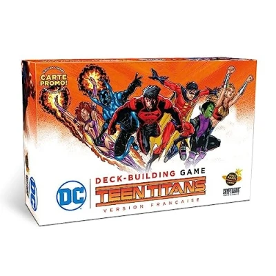Image de Don&#039;t Panic Games DC Comics Deck Building Game Jeu de Base : Teen Titans, GAME1048, Version Française