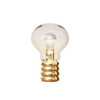 Image de Ingo Maurer Bulb Brass lampe à poser LED laiton