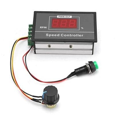 Image de DC 6 60V 12V 24V 36V 48V 30A PWM Contrôleur de Vitesse Réglable du Moteur avec Interrupteur d&#039;Arrêt Démarrage Régulateur Sans à Coups