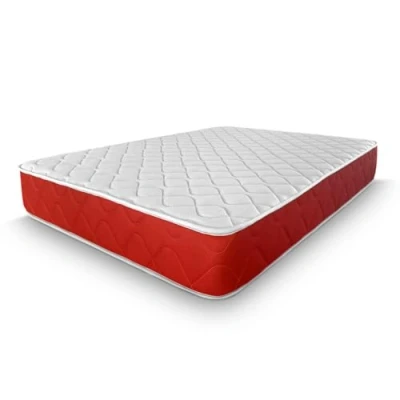 Image de amuéblate online Matelas viscoélastique Visco Red réversible, fermeté Moyenne élevée, Respirant, acariens, Anti bactéries et hypoallergénique, Mousse à mémoire de Forme, Blanc, 160 x 190 cm