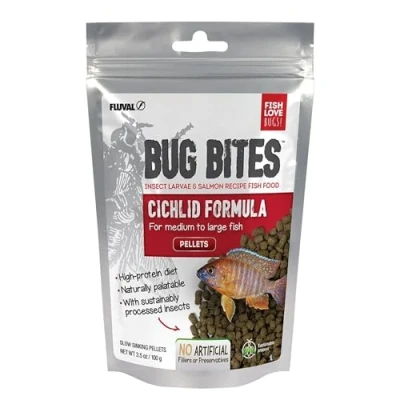 Image de Fluval Bug Bites Engrais Complet pour cichliden Taille M 100 g