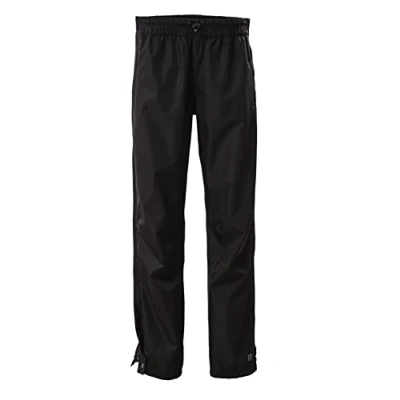 Image de Killtec Femme Kos 18 Wmn Pnts Pantalon de pluie enti rement zipp compressible, Noir, 42 EU