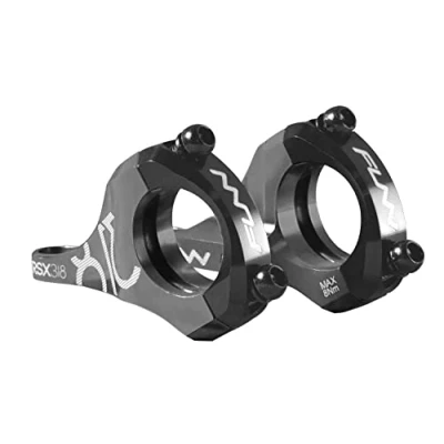 Image de FUNN RSX Potence de VTT Montage Direct avec Serrage Guidon 31,8 mm, Extension réglable 45 50 mm Une élévation 20 (Gris)