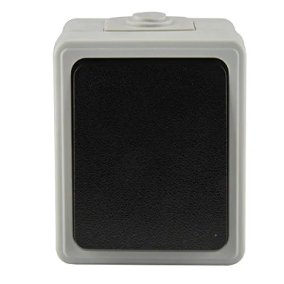 Image de UNITEC Interrupteur cruciforme AP FR pour pièces humides en intérieur, avec bornes enfichables, jusqu&#039;à 10 A, IP44