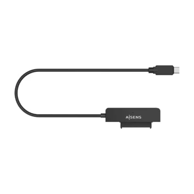 Image de Adaptateur SATA AISENS ASE 25C04B USB C 3.0/Usb3.1 Gen1 pour disques durs 2.5&quot;