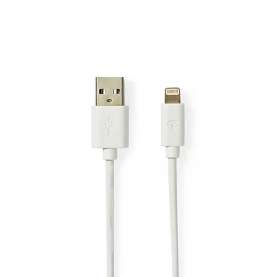 Image de Nedis CCBW39300WT10 câble Lightning 1 m Blanc Neuf