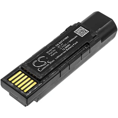 Image de TECHTEK Batteries Compatible avec [Datalogic] GBT4500, GM4500, Gryphon 4500 remplace 128004721, pour BT 47, RBP GM45, TW18050652