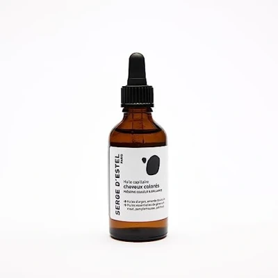 Image de SERGE D&#039;ESTEL Paris Huile de Soin Cheveux Colorés 50ml Nourrit Protège et Maintient La Tenue des Colorations Végétale Formule 100% Vegan Made in