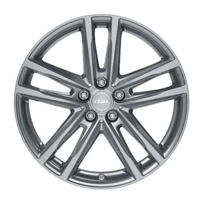 Image de RIAL 5Trou 19Pouce 112mm Jante alu X10 gun metal grey 80930W67 9