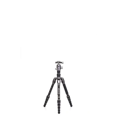 Image de Benro Rhino Carbon Fibre Zero Series Tripod/Monopod with VX20 Ballhead, 5 Leg Sections, Twist Locks, Padded Carrying Case (FRHN05CVX20) Max Height 139.5 cm