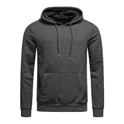 Image de RED BRIDGE Sweat à Capuche Sweatshirt avec Poche Frontale Pull de Base Large Gamme Couleurs Gris XL