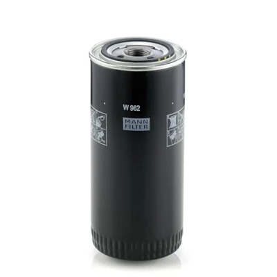 Image de MANN FILTER W 962 Filtre à huile 1 12 UNF avec un clapet de non retour vissé IVECO: TurboTech