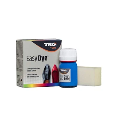 Image de TRG The One Easy Dye, Teinture pour chaussures, Bleu (122 Daphne), 25 ml