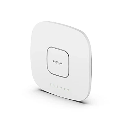Image de NETGEAR Points d&#039;accès WiFi 6 PoE++ (WAX630) Tri Bandes AX6000, Borne 6, Port Ethernet 2,5 G, 802.11ax, MU MIMO, Gestion à Distance Via Insight, Adaptateur Secteur en Option