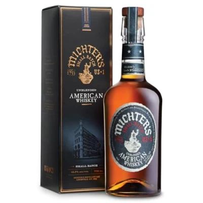 Image de MICHTER&#039;S US 1 American Whiskey 41,7% Alcool Origine : États Unis/Kentucky Notes boisées &amp; de vanille A servir pur ou en cocktail 70 cl