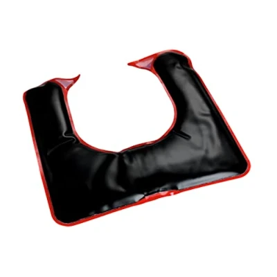 Image de WENKO Maximex Coussin de Nuque en Mousse, Passe au Micro Ondes, Chaleur bienfaisante Contre Les tensions, Forme spéciale, Dimensions (l x h p) : 30,5 1 29 cm
