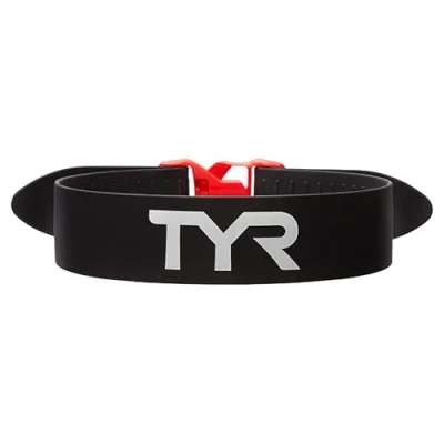 Image de TYR Training Strap Sangle d&#039;entraînement de Rallye Unisexe, Noir/Rouge, Taille Unique