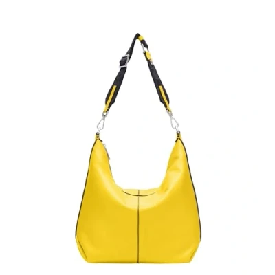 Image de Liebeskind Berlin Paris HOBO Mittelgrosse Cabas, Femme, Taille: One Size, Zitrone