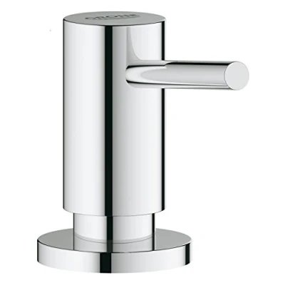 Image de GROHE distributeur de savon encastrable, cuisine, liquide capacité 500ml, installation et nettoyage facile, chromé, 40535000 (Import Allemagne)