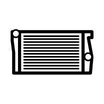 Image de NRF 58284A Radiateur du moteur Aluminium 545mm 377mm 34mm ailettes jointes mécaniquement FORD: FOCUS 3, C Max 2, Transit Connect V408 Van