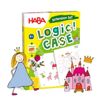 Image de HABA LogiCASE Extension Princesses Jeu d&#039;énigmes 5 Ans et Plus Réf 306125, Coloré