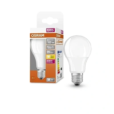 Image de OSRAM LED Star Classic A65 Lampe à LED, en particulier pour les basse tension ou systèmes (AC/DC 12V 36V), idéal le camping et jardin, 940 LM, 65W Remplacement, 1 pack