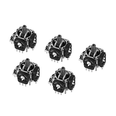 Image de Zerone Module de Joystick 3D 5Pcs pour PS4, Remplacement capteur analogique Axis contrôleur PS4