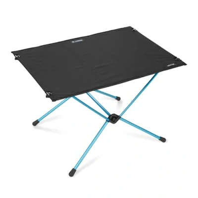 Image de Helinox Table One Hardtop Large La Plus Grande stabilité d&#039;un Plateau Dur Rend Cette de Voyage très compacte exceptionnellement Polyvalente (Black)