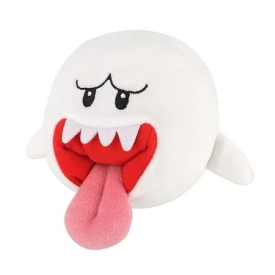 Image de Sanei Super Mario All Star Collection 4&quot; Ghost Boo Plush, Small